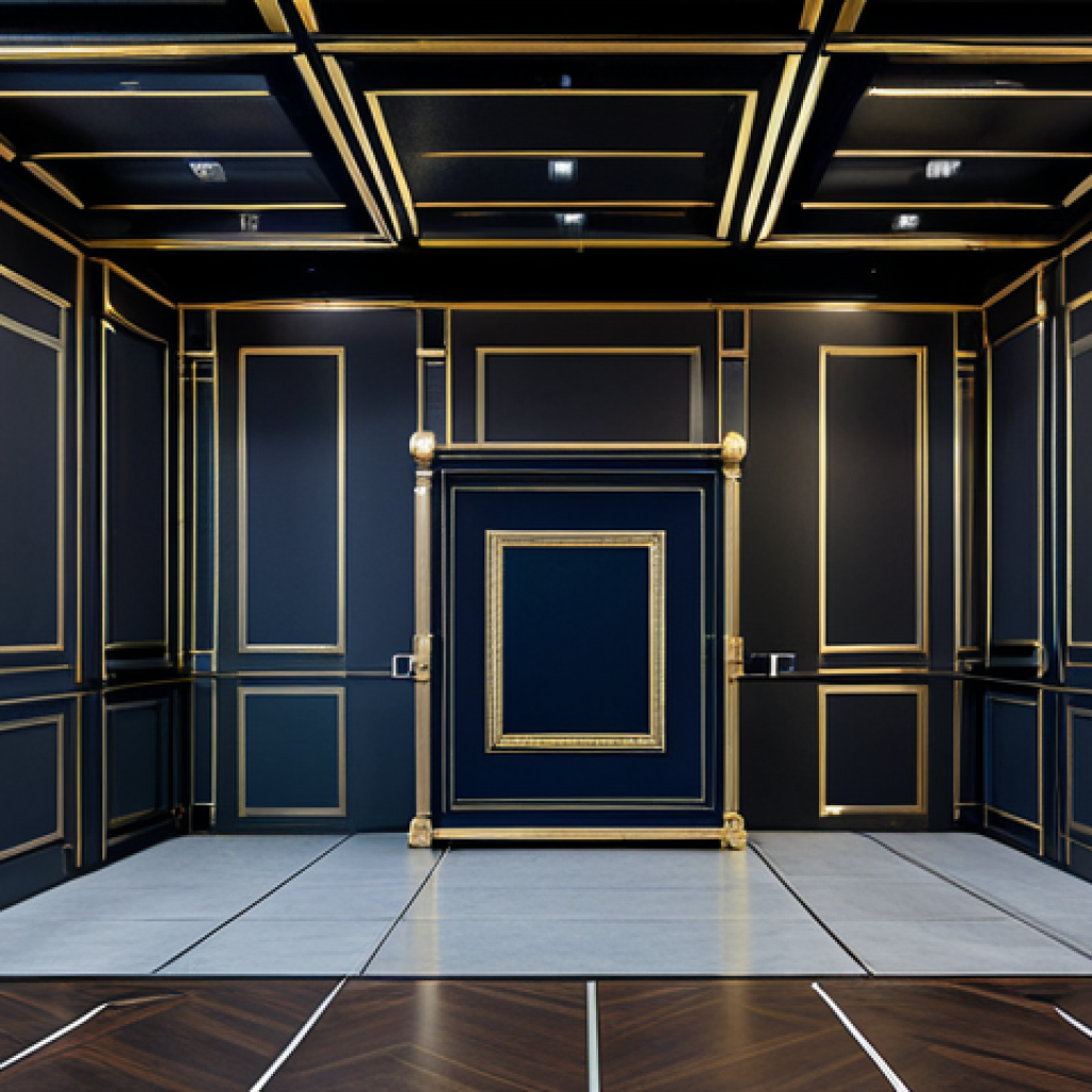 경매사 관련 최신 뉴스와 트렌드 - Image Prompt 1: The AI-Powered Asset Valuation Chamber**