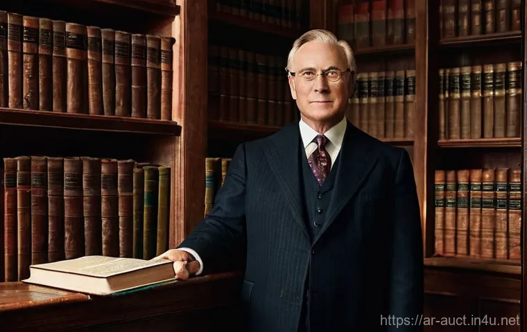 경매사 시험 준비를 위한 교재 추천 - **Prompt 1: The Foundation of Auction Expertise**
    "A distinguished male auctioneer, in his late ...
