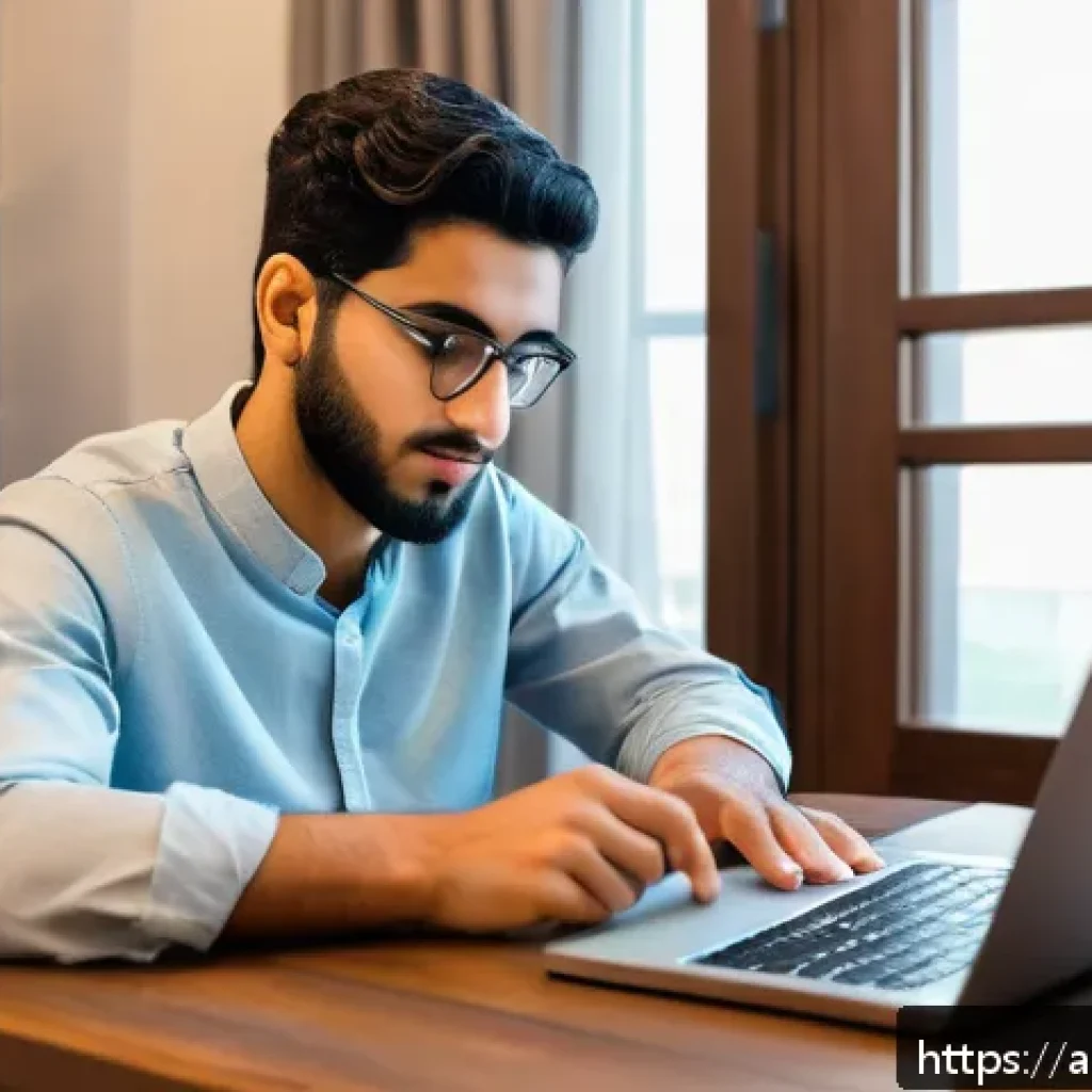 경매사 시험 준비 관련 유용한 참고 사이트 - A focused Arab male student studying for an auction exam in a modern, well-lit home office, sitting ...